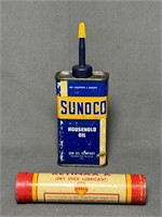 Sunoco Household Oil 4 oz Can, Shell Retinax K