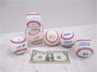 Lot of Collectible & Autographed Baseballs -