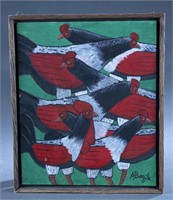 Alberoi Bazile, Roosters.