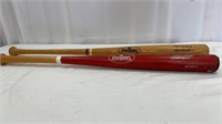 Qty-2 Cooper Wooden baseball bats