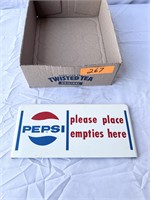 Pepsi Store Sign