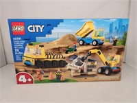 Lego City Construction Trucks and Wrecking Ball