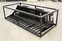 TMG Industrial 72" Skid Steer Skeleton Bucket,