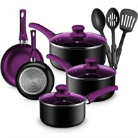 *Chef's Star Pots And Pans Set Kitchen Cookware