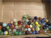Antique Marbles Lot  & Shooters