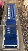 Pepsi, beach chair, loungers a lot of two items