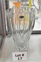 Shannon Crystal Vase: