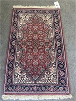 2 FT X 3 FT 3 IN HAND MADE RUG