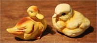 Set of Goebel Small Duck and Chicken Figures