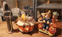 Lot of 3 Halloween Decorations