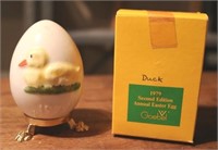 1979 Goebel Easter Egg w/ Stand