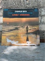 Charlie Rich Lonely Werkends LP Record