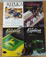 The replica Ertl collectables magazines