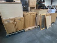 Complete Cherry Wood Kitchen (Cabinets)