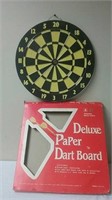 Deluxe 2 Sided Paper Dart Board