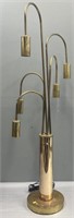 MCM Table Lamp Brass Mid-Century Modern