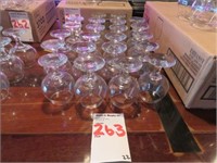 LOT, (22) BRANDY GLASSES IN THESE ROWS