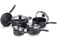 9pc T-Fal Non-Stick Pot and Pan Set