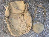 Boy Scouts Troop 137 Canvas Bag & Canteen