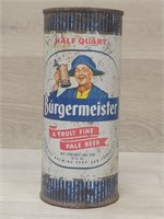 Burgermeister Beer Flat Top Can