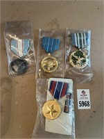 Military Merit Valor Nasa Medals