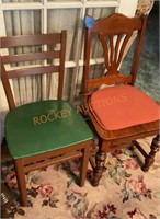 Misc dining chair pair