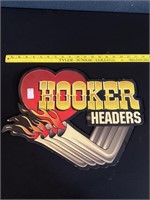 Hooker Headers Metal Sign