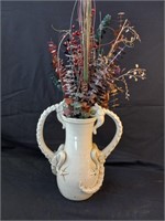 White Dragon Vase