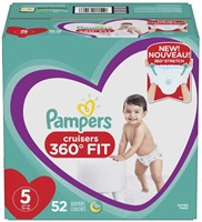Diapers Size 5, 52 Count  Disposable Baby Diapers