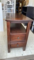 Wood solid cherry night stand
