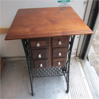 Sing sewing machine stand/cabinet.