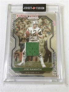Joe Namath - 2021 Game Used Jersey #'d