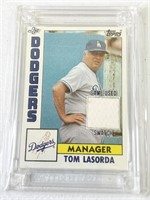 Lasorda - 2022 Tops Game Used Jersey Fusion Swatch