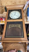 Regulator wall clock 30 inches