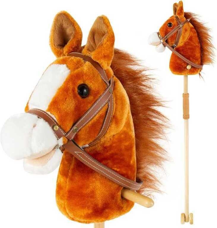 36" Plush Horse Riding Stick