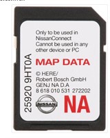 MAP DATA NISSAN RET.$162