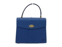 Louis Vuitton Malzerb Toledo Blue Hand Bag