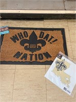 Who Dat Nation Rug & Sticker