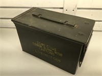 Metal ammo can with assorted 12 gauge ammo