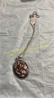 German Silver Wild Horse Pendant Necklace