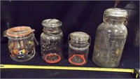 Antique Atlas E-Z Jar/Vintage Storage Jar