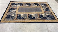 62” x 91” rug