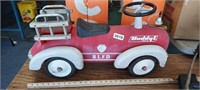 BUDDY L RIDE ON FIRETRUCK TOY