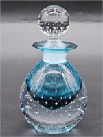 Pairpoints Aqua Blue Bullicante Perfume Bottle