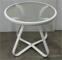 Metal Patio End Table