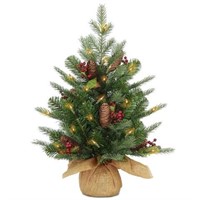 Three Posts 24 Green Spruce Artificial Christmas