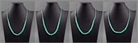 Native American Turquoise Heishi Necklaces, 4