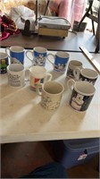 Group of 10 Coffee Mugs