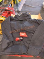 Milwaukee M12 heated hoodie kit, L, in black