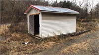 Utility shed, 10’2w x 16ft3in long